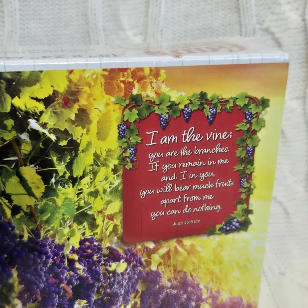 SEALED NEW Gods Fruitfulness‎ JIGSAW PUZZLE 300 LARGE Pc. Bonus Poster 18
